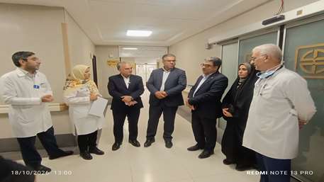  بازدید مسئولان استان سمنان از مرکز جامع تشخیص و درمان سرطان استان